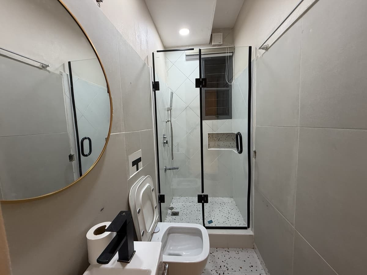 The Caramel Cove shortlet bathroom - Lekki Phase 1 Lagos