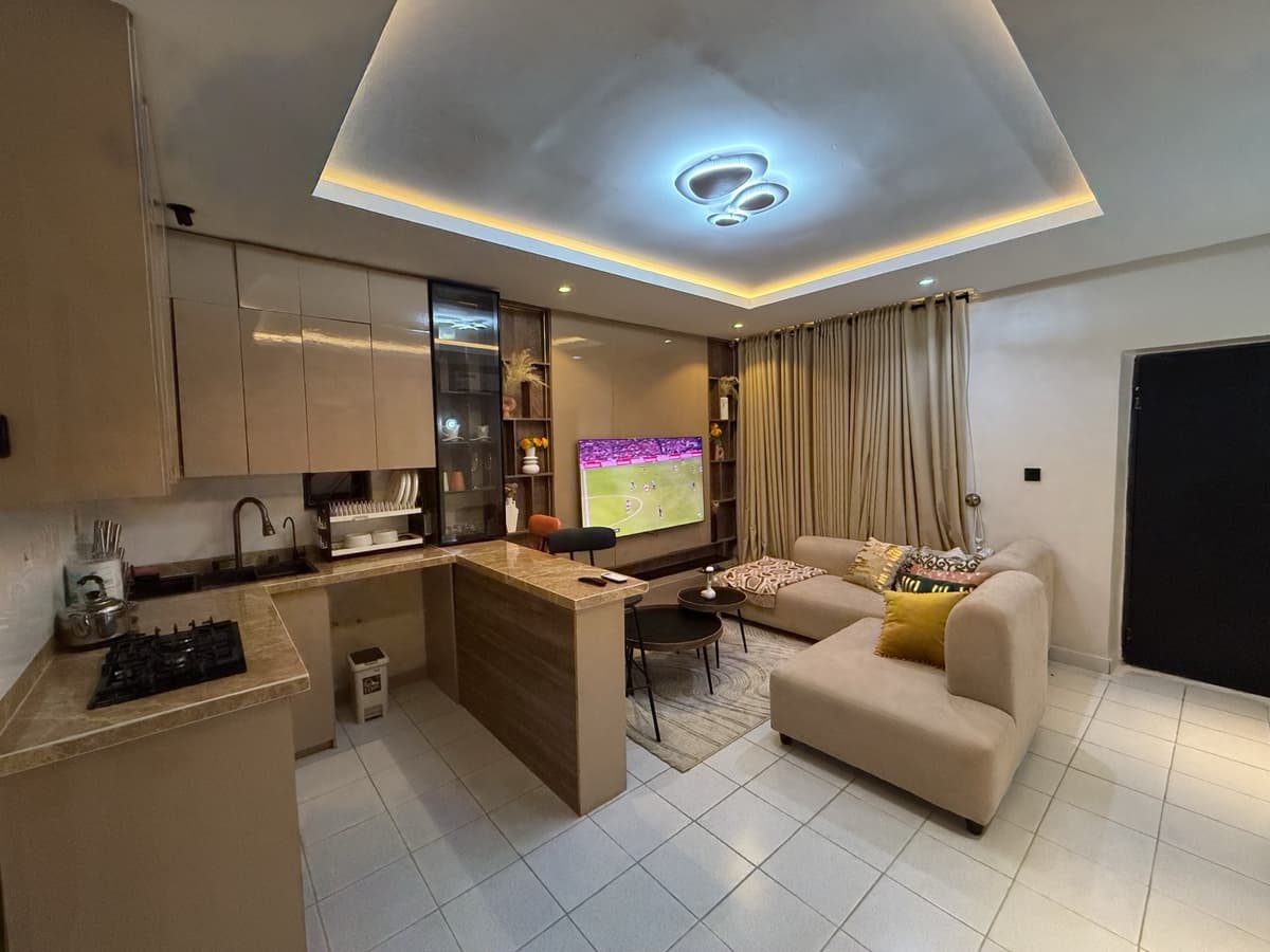 The Caramel Cove shortlet kitchen - Lekki Phase 1 Lagos