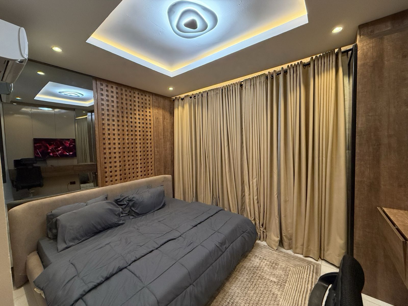 The bedroom at Lekki Haven